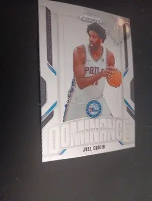 2024-25 Panini Prizm - Dominance Joel Embiid #10. Sixers. NRMT+ - Basketball Card Single