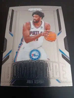 2024-25 Panini Prizm - Dominance Joel Embiid #10. Sixers. NRMT+ - Basketball Card Single