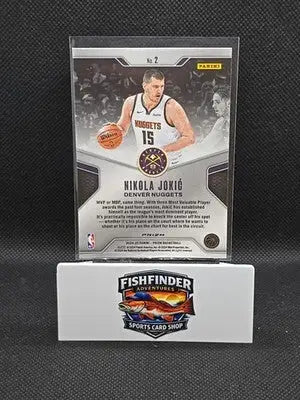 2024-25 Panini Prizm - Dominance Nikola Jokić #2 Silver Prizm - Basketball Card Single
