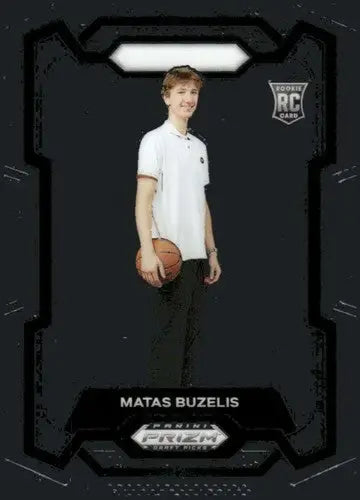 2024-25 Panini Prizm Draft Picks #67 Matas Buzelis NM-MT ID:77070 - Basketball Card Single