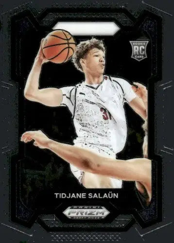 2024-25 Panini Prizm Draft Picks #82 Tidjane Salaun NM-MT ID:77072 - Basketball Card Single