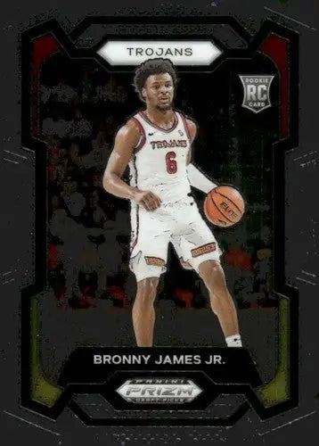 2024-25 Panini Prizm Draft Picks #86 Bronny James Jr. NM-MT ID:77073 - Basketball Card Single