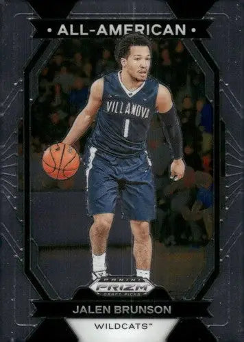 2024-25 Panini Prizm Draft Picks All-American #7 Jalen Brunson NM-MT ID:77077 - Basketball Card Single