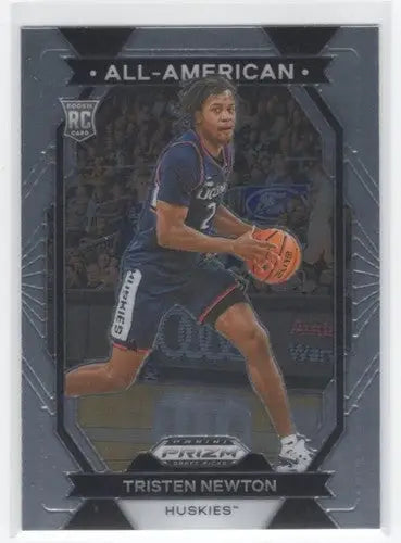 2024-25 Panini Prizm Draft Picks All-American #9 Tristen Newton NM-MT ID:77079 - Basketball Card Single