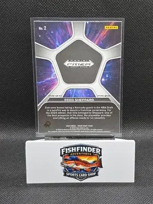 2024-25 Panini Prizm Draft Picks - Deep Space Reed Sheppard #2 Silver Prizm (RC)