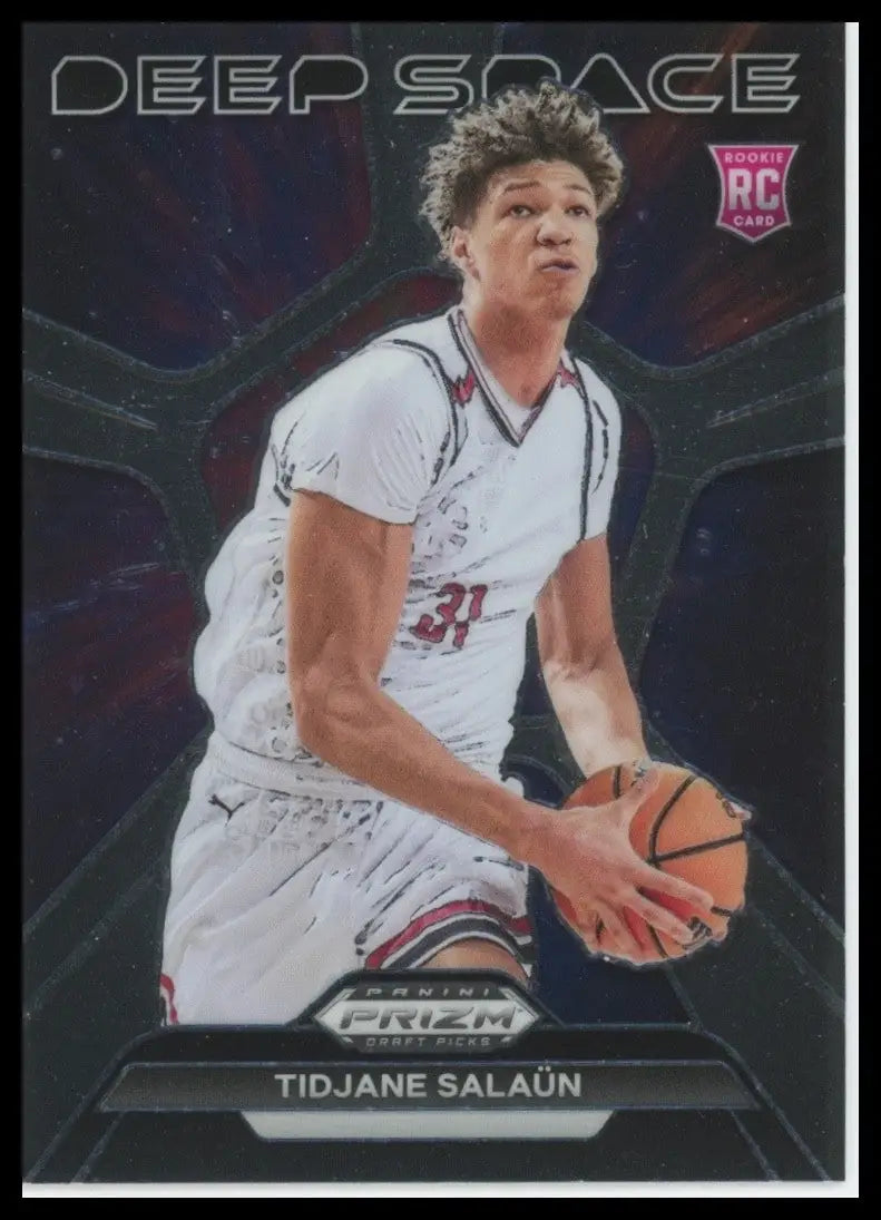 2024-25 Panini Prizm Draft Picks - Deep Space Tidjane Salaun #9 (RC) - Other