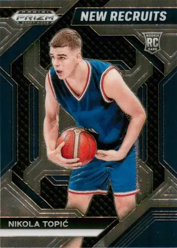 2024-25 Panini Prizm Draft Picks New Recruits #16 Nikola Topic NM-MT ID:77080 - Basketball Card Single