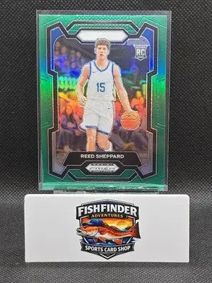 2024-25 Panini Prizm Draft Picks - Reed Sheppard #21 Green Prizm (RC)