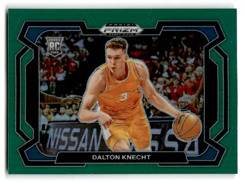 2024-25 Panini Prizm Draft Picks Variation Prizms Green #50 Dalton Knec ID:78210 - Basketball Card Single
