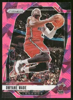 2024-25 Panini Prizm Dwyane Wade #276 Pink Ice Basketball - Basketball Card Single