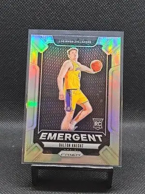 2024-25 Panini Prizm - Emergent Dalton Knecht #10 Silver Prizm (RC)