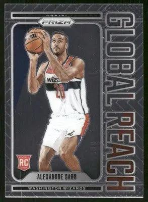2024-25 Panini Prizm Global Reach Alexandre Sarr #10 RC Basketball - Basketball Card Single
