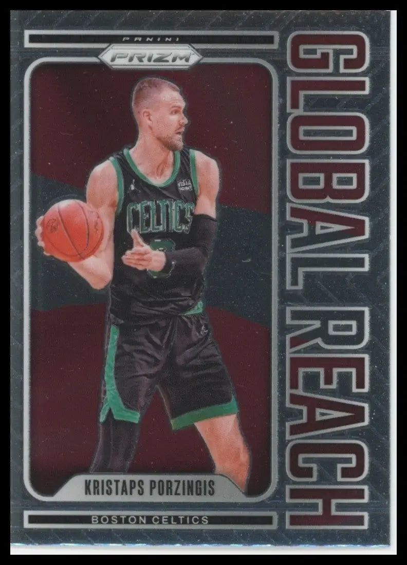 2024-25 Panini Prizm - Global Reach Kristaps Porzingis #5