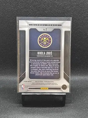2024-25 Panini Prizm - Global Reach Nikola Jokić #2 Silver Prizm - Basketball Card Single
