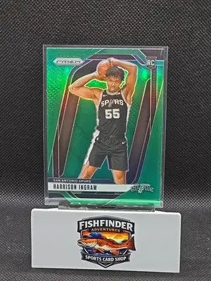 2024-25 Panini Prizm - Harrison Ingram #254 Green Prizm (RC) - Basketball Card Single