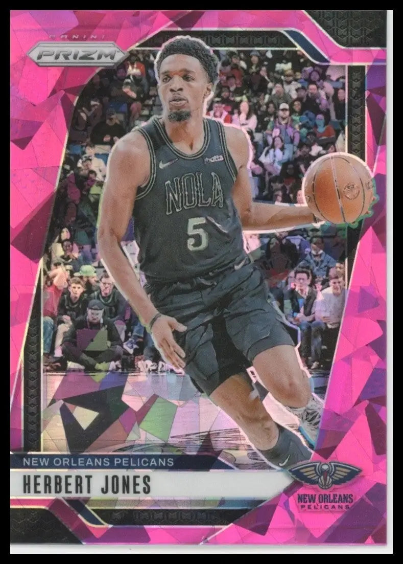 2024-25 Panini Prizm - Herbert Jones #123 Pink Ice Prizm