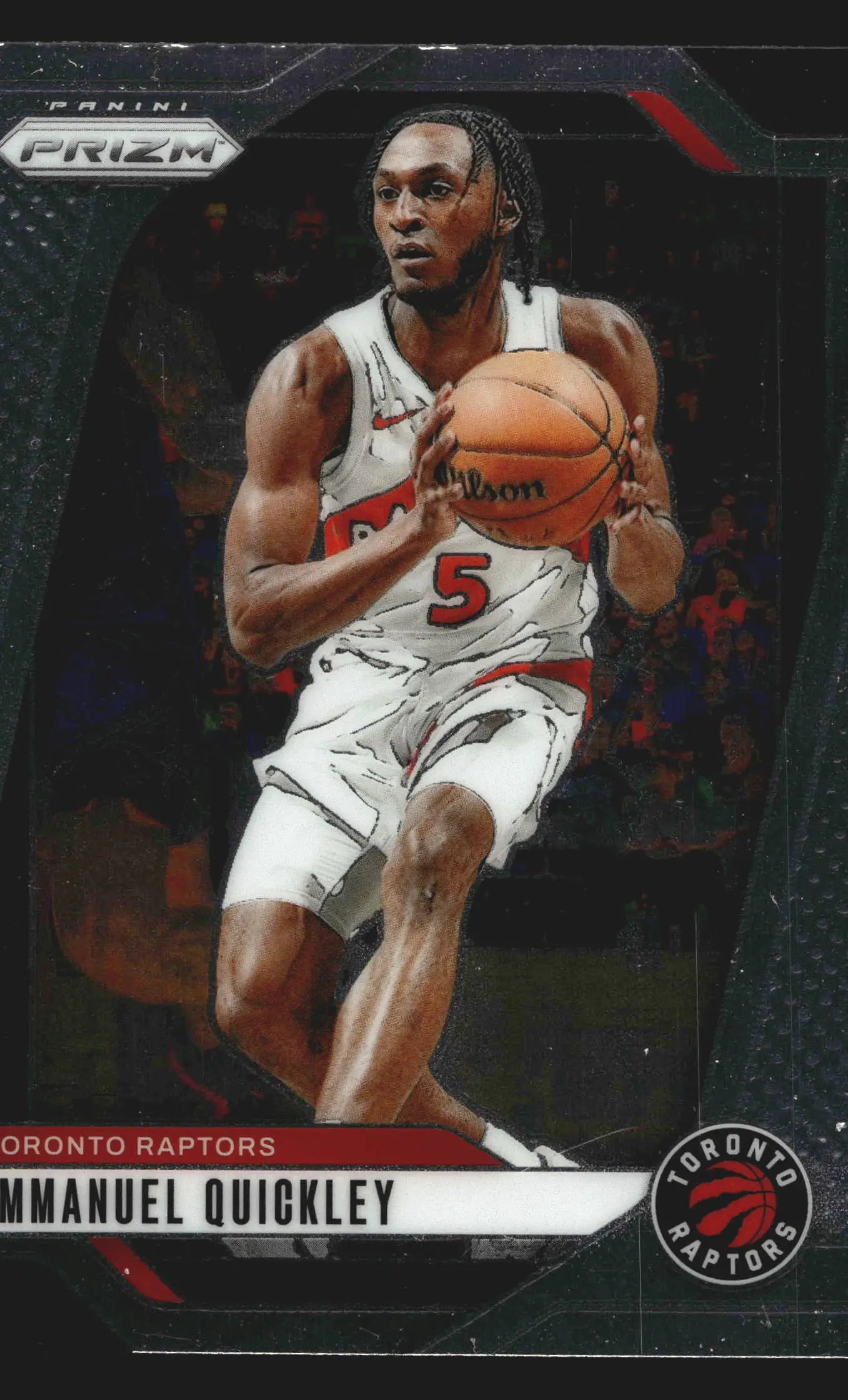 2024-25 Panini Prizm Immanuel Quickley #78 Toronto Raptors - Basketball Card Single