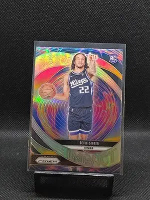 2024-25 Panini Prizm - Instant Impact Devin Carter #23 Silver Prizm (RC)