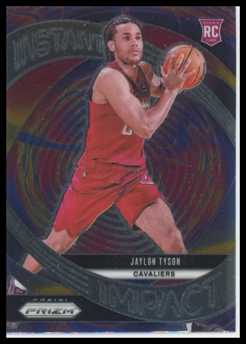 2024-25 Panini Prizm - Instant Impact Jaylon Tyson #9 (RC)