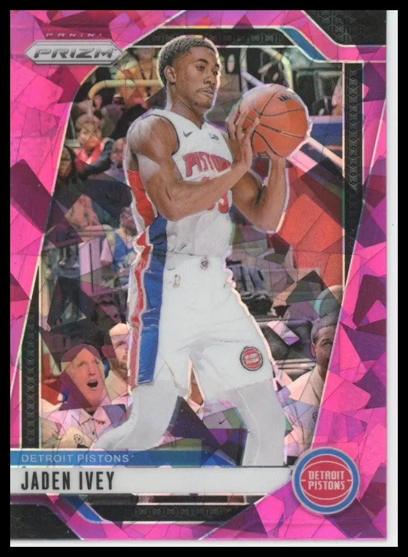 2024-25 Panini Prizm - Jaden Ivey #194 Pink Ice Prizm
