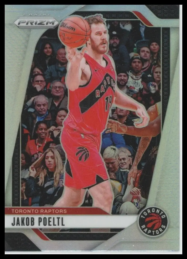 2024-25 Panini Prizm - Jakob Poeltl #198 Silver Prizm