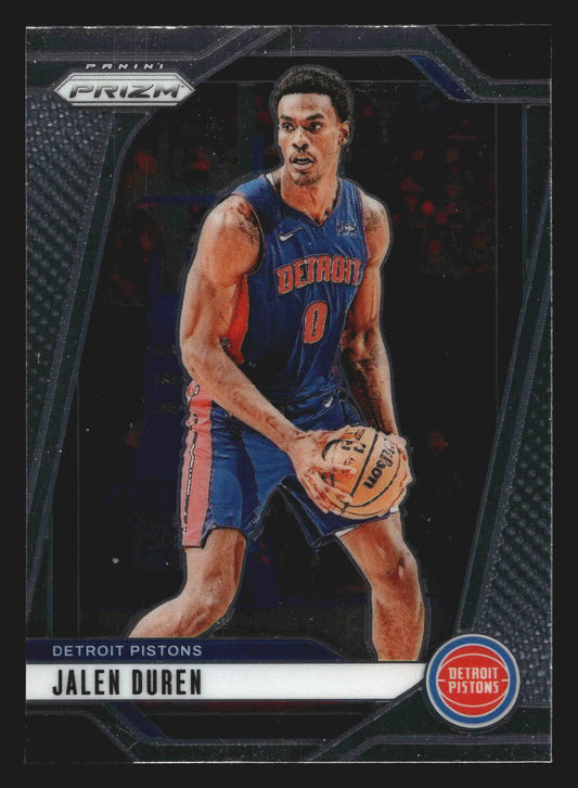2024-25 Panini Prizm Jalen Duren #20 Detroit Pistons