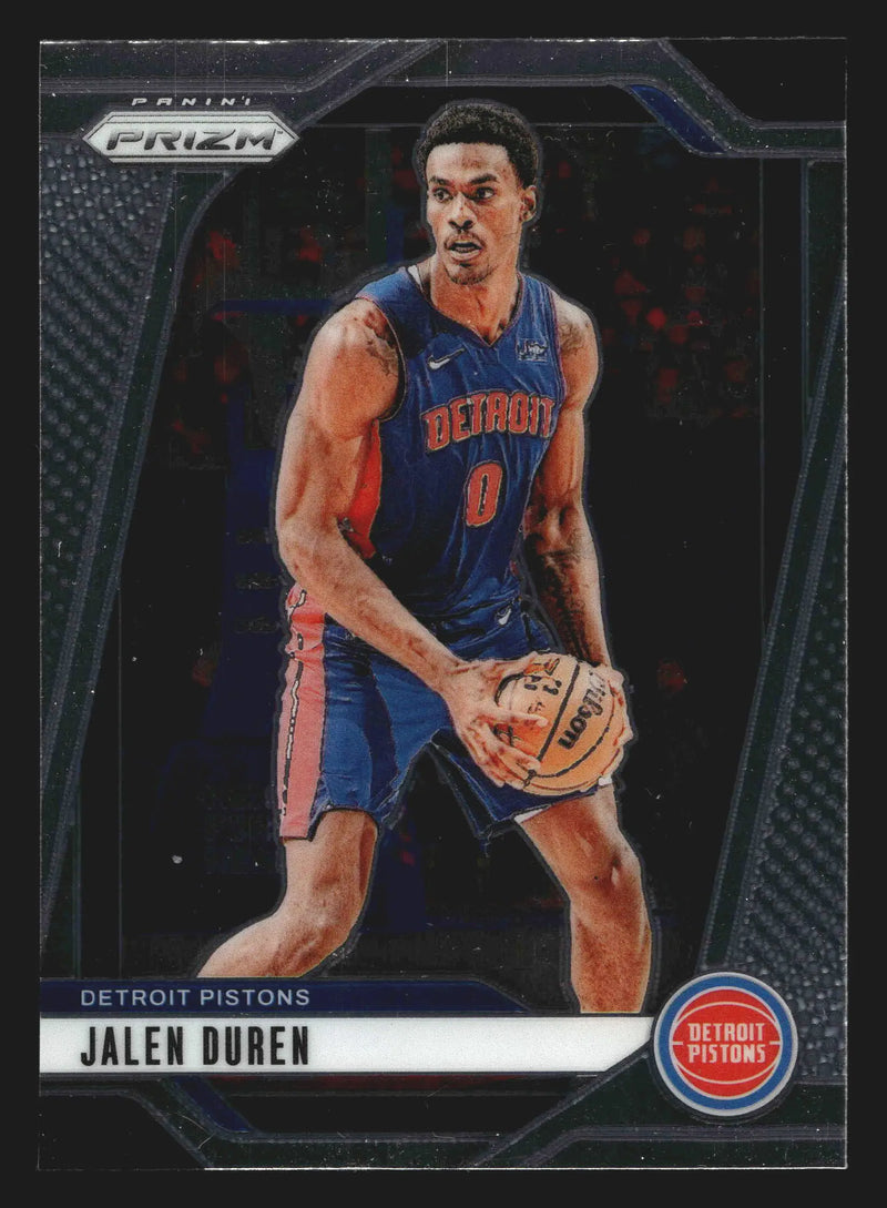 2024-25 Panini Prizm Jalen Duren #20 Detroit Pistons