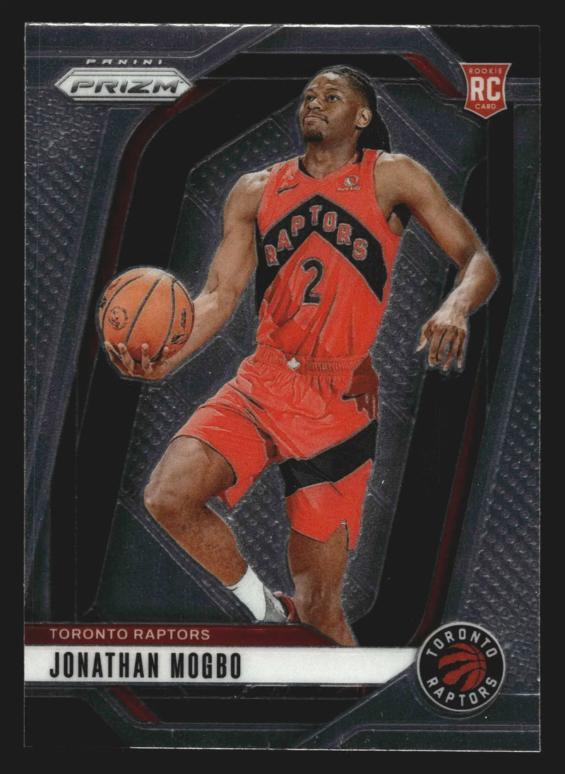 2024-25 Panini Prizm Jonathan Mogbo #260 RC Toronto Raptors Rookie - Basketball Card Single