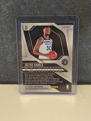 2024-25 Panini Prizm - Julius Randle #57 Pink Ice Prizm - Basketball Card Single