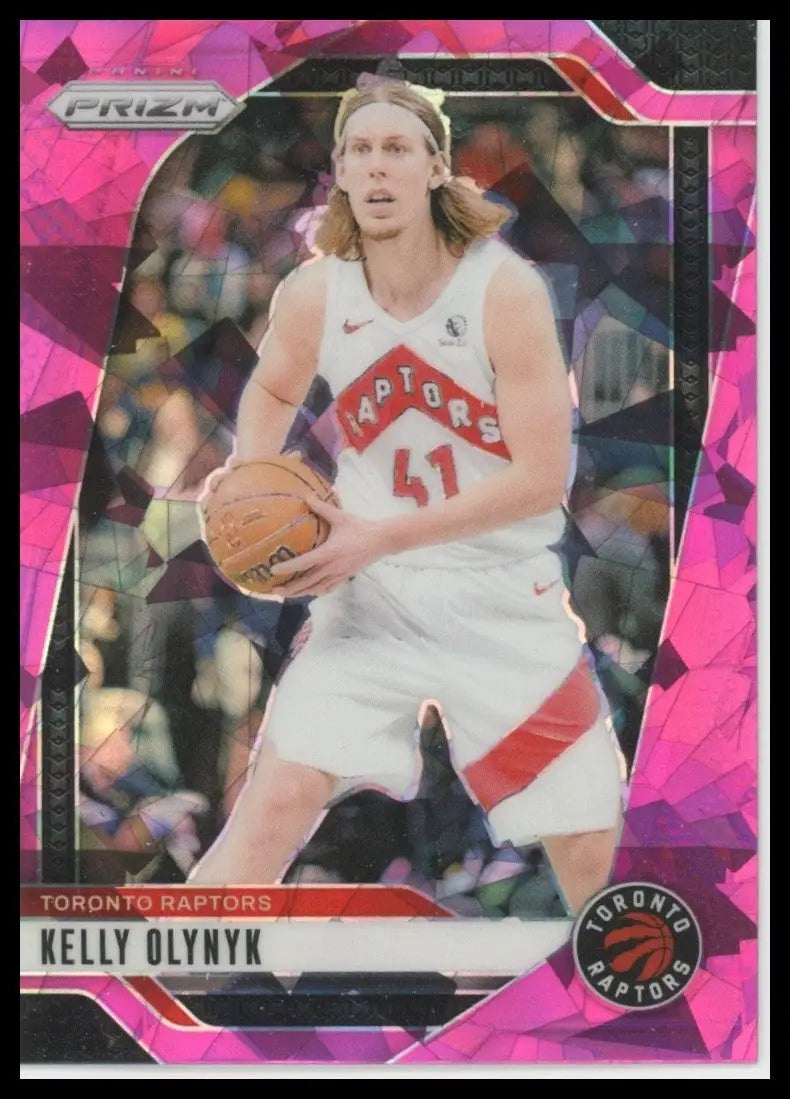 2024-25 Panini Prizm - Kelly Olynyk #152 Pink Ice Prizm
