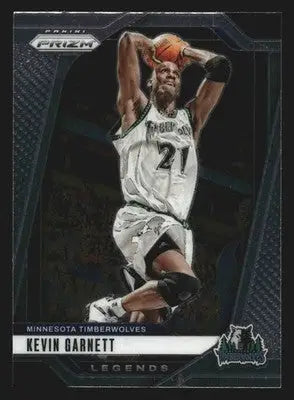 2024-25 Panini Prizm Kevin Garnett #283 Legends Timberwolves HOF - Basketball Card Single