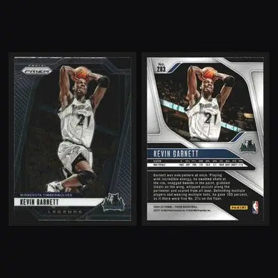 2024-25 Panini Prizm Kevin Garnett #283 Legends Timberwolves HOF - Basketball Card Single