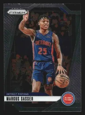 2024-25 Panini Prizm Marcus Sasser #21 Detroit Pistons - Basketball Card Single