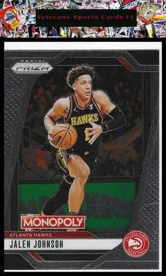 2024-25 Panini Prizm Monopoly #26 Jalen Johnson