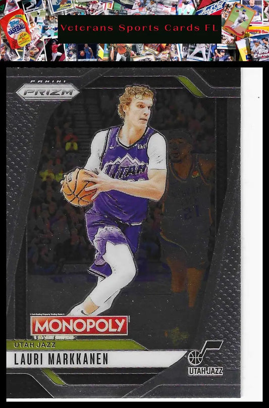 2024-25 Panini Prizm Monopoly #27 Zaccharie Risacher - Basketball Card Single