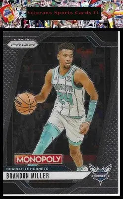 2024-25 Panini Prizm Monopoly #32 Brandon Miller