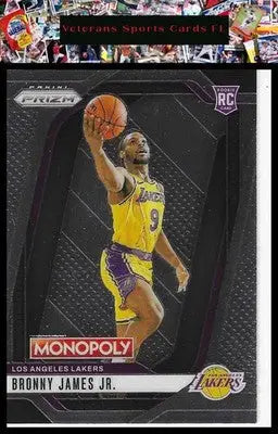 2024-25 Panini Prizm Monopoly #45 Bronny James