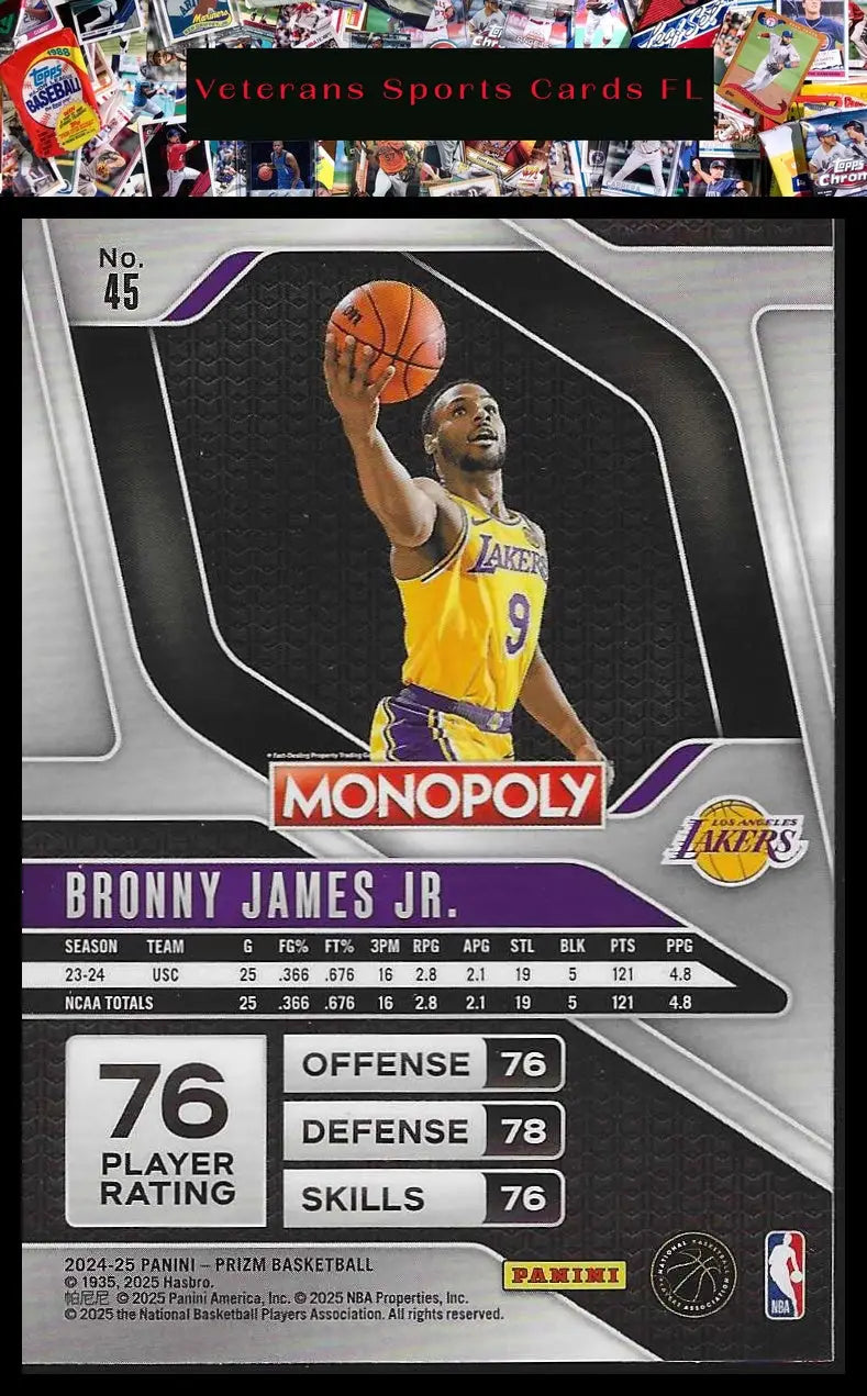 2024-25 Panini Prizm Monopoly #68 RJ Barrett - Basketball Card Single
