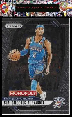 2024-25 Panini Prizm Monopoly #79 Shai Gilgeous-Alexander