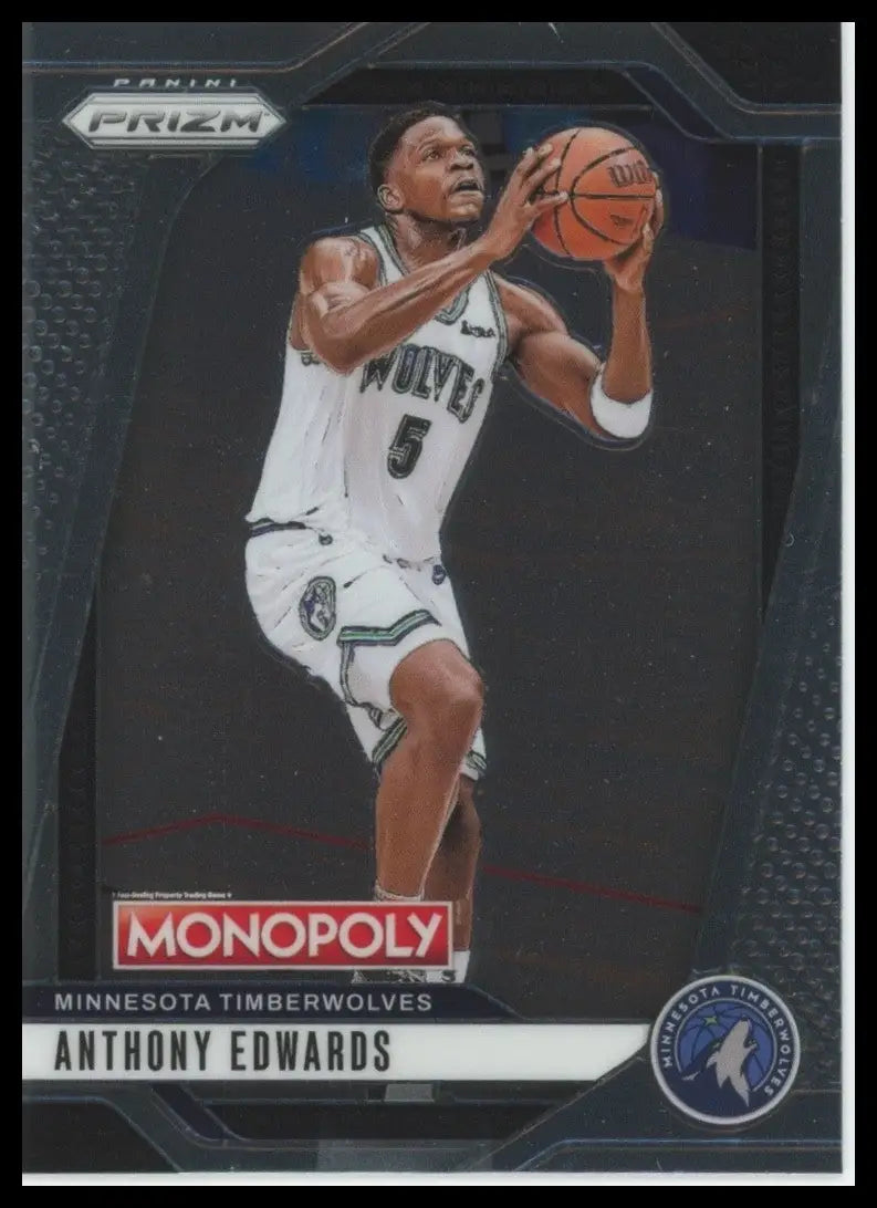 2024-25 Panini Prizm Monopoly Anthony Edwards #88 Minnesota Timberwolves Card