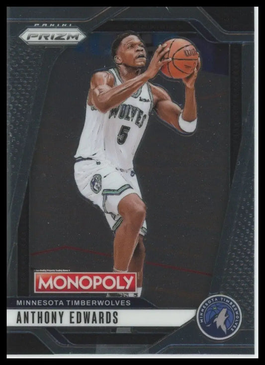 2024-25 Panini Prizm Monopoly Anthony Edwards #88 Minnesota Timberwolves Card