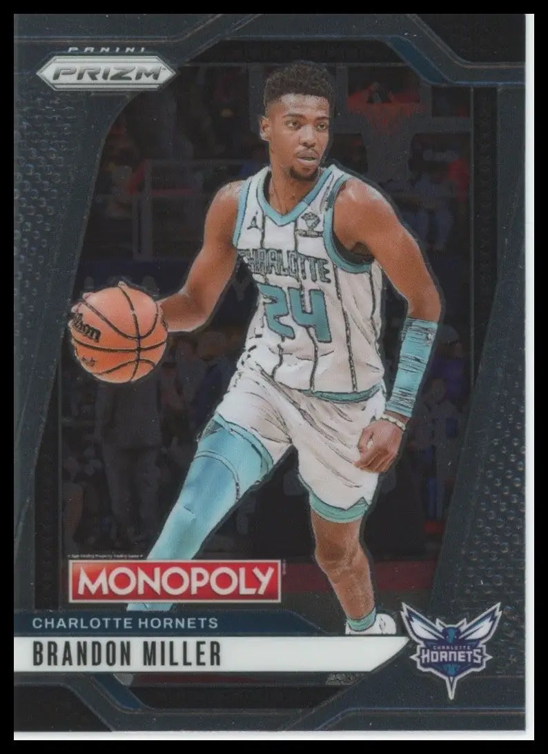 2024-25 Panini Prizm Monopoly Brandon Miller #32 Charlotte Hornets Basketball