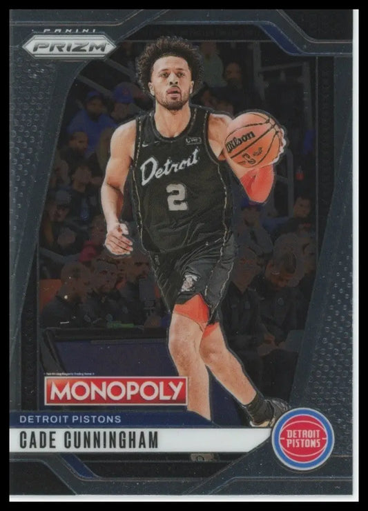 2024-25 Panini Prizm Monopoly Cade Cunningham #64 Detroit Pistons Basketball NBA