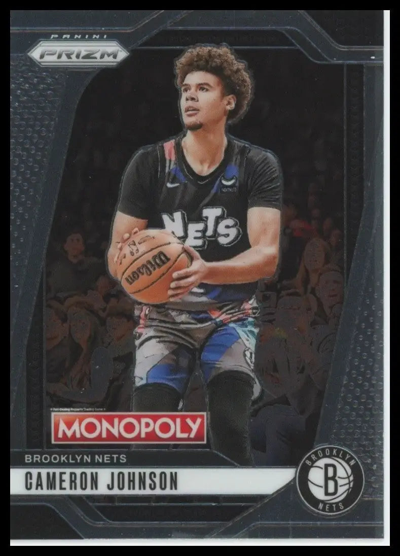 2024-25 Panini Prizm Monopoly Cameron Johnson #53 Brooklyn Nets Basketball Card