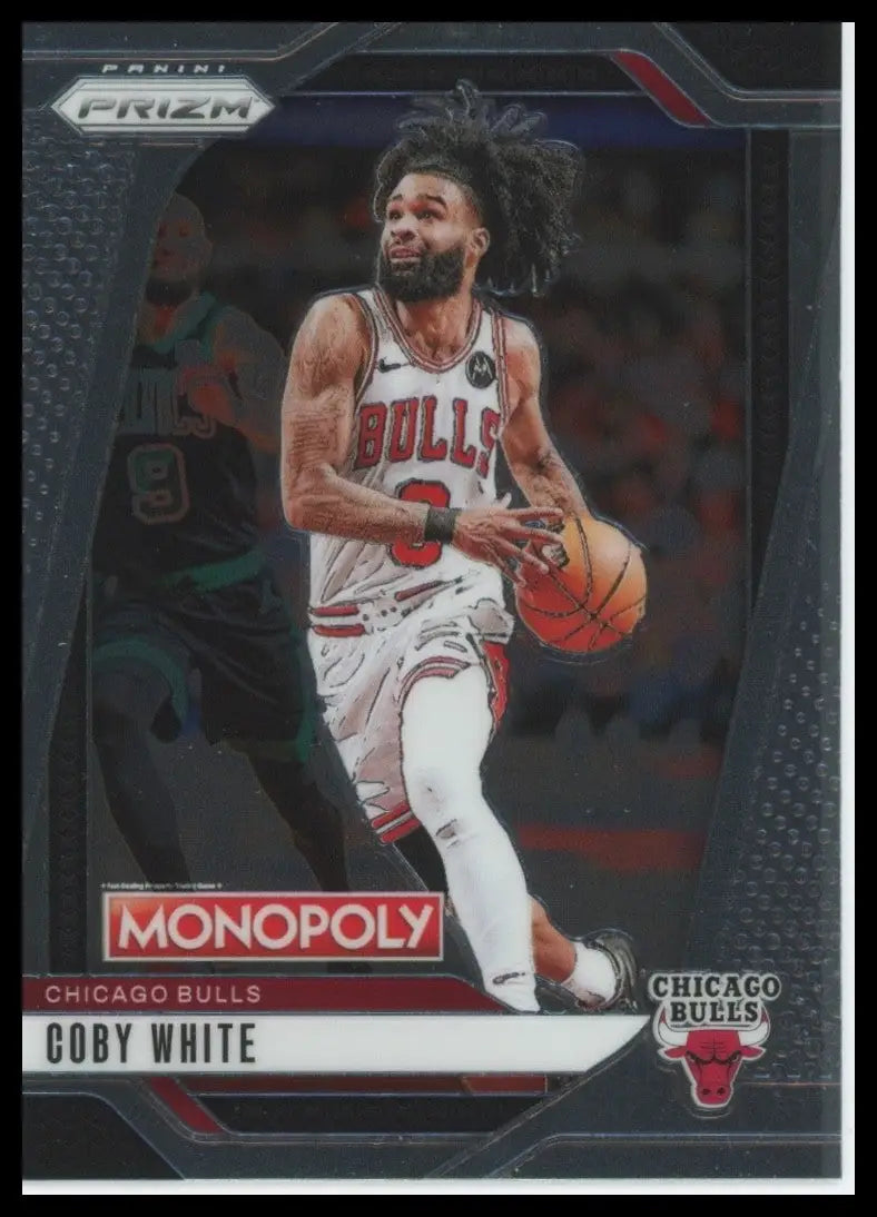 2024-25 Panini Prizm Monopoly Coby White #11 Chicago Bulls Basketball Card NBA - Basketball Card Single