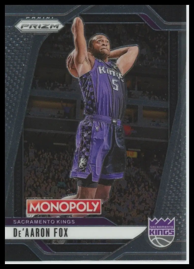 2024-25 Panini Prizm Monopoly Panini De’Aaron Fox #37 Sacramento Kings Card NBA