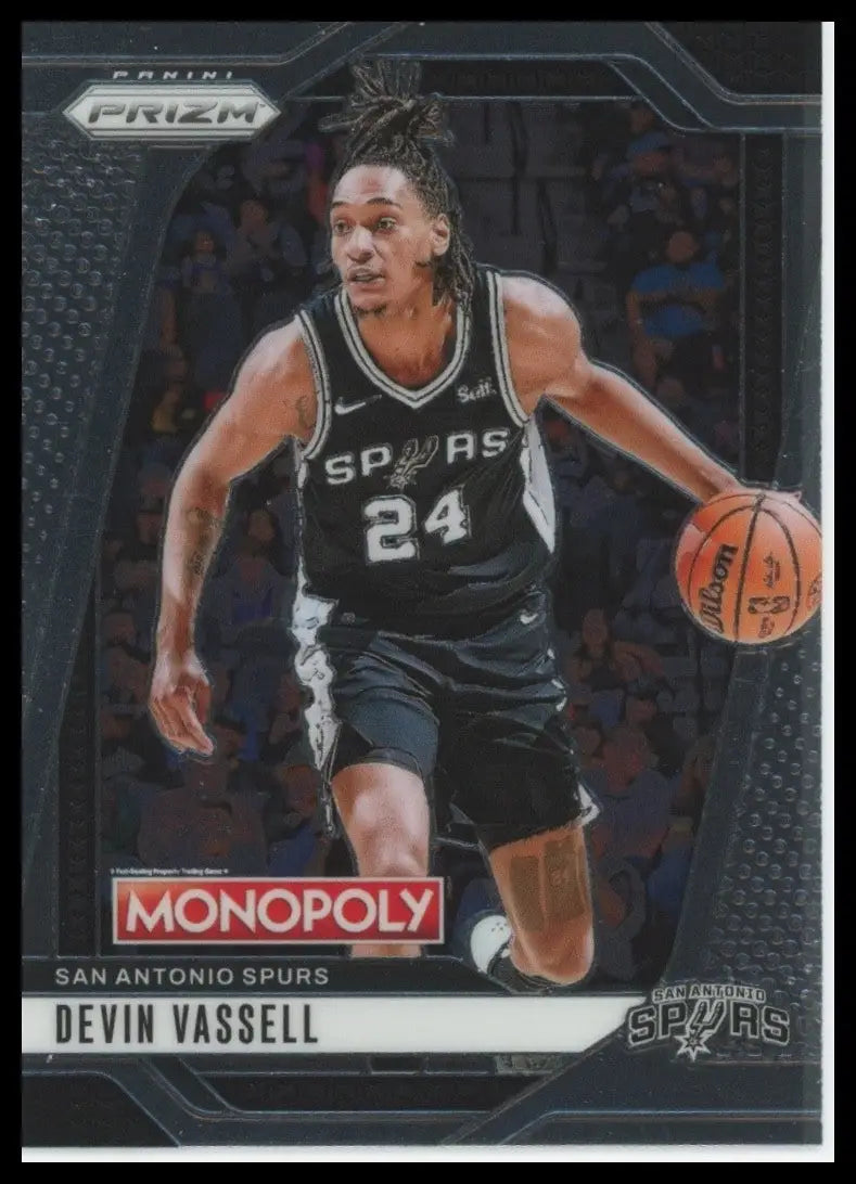 2024-25 Panini Prizm Monopoly Devin Vassell #74 San Antonio Spurs Basketball NBA