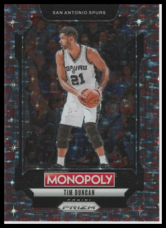 2024-25 Panini Prizm Monopoly Dice Legends Tim Duncan #LEG5 San Antonio Spurs - Basketball Card Single