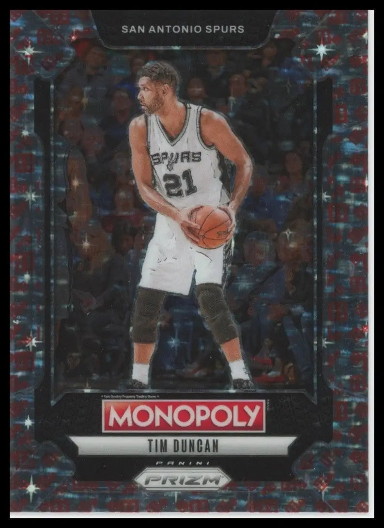 2024-25 Panini Prizm Monopoly Dice Legends Tim Duncan #LEG5 San Antonio Spurs - Basketball Card Single