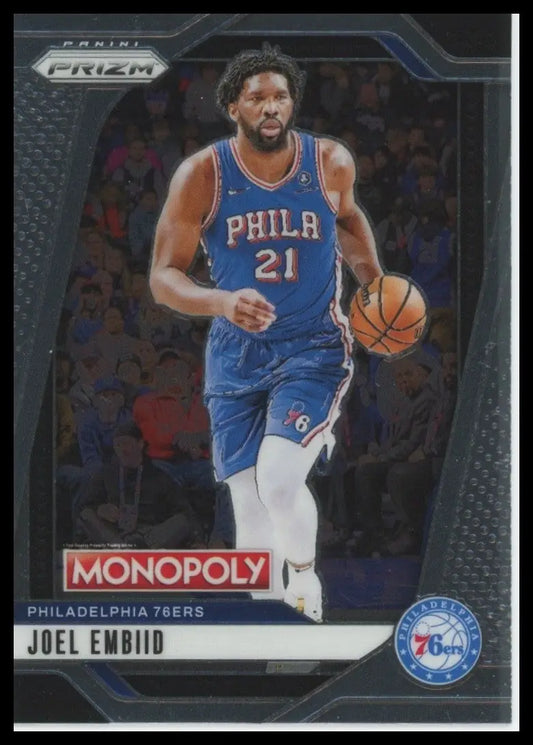 2024-25 Panini Prizm Monopoly Joel Embiid #1 Philadelphia 76ers Basketball Card - Basketball Card Single